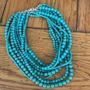 NWOT jade multi strand necklace